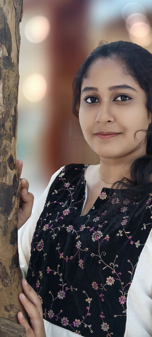 0114- SLUB COTTON KURTI