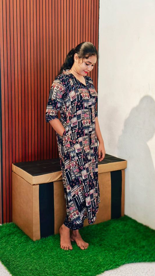 0153- Viscose Rayon Trendy Co-Ord Set